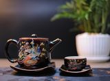  BỘ ẤM CHÉN BÁT TRÀNG VINH HOA PHÚ QUÝ (Full bộ) 