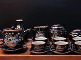 BỘ ẤM CHÉN BÁT TRÀNG VINH HOA PHÚ QUÝ (Full bộ) 