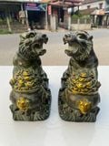  CẶP TƯỢNG HỔ ĐỒNG ÔM HŨ TIỀN 