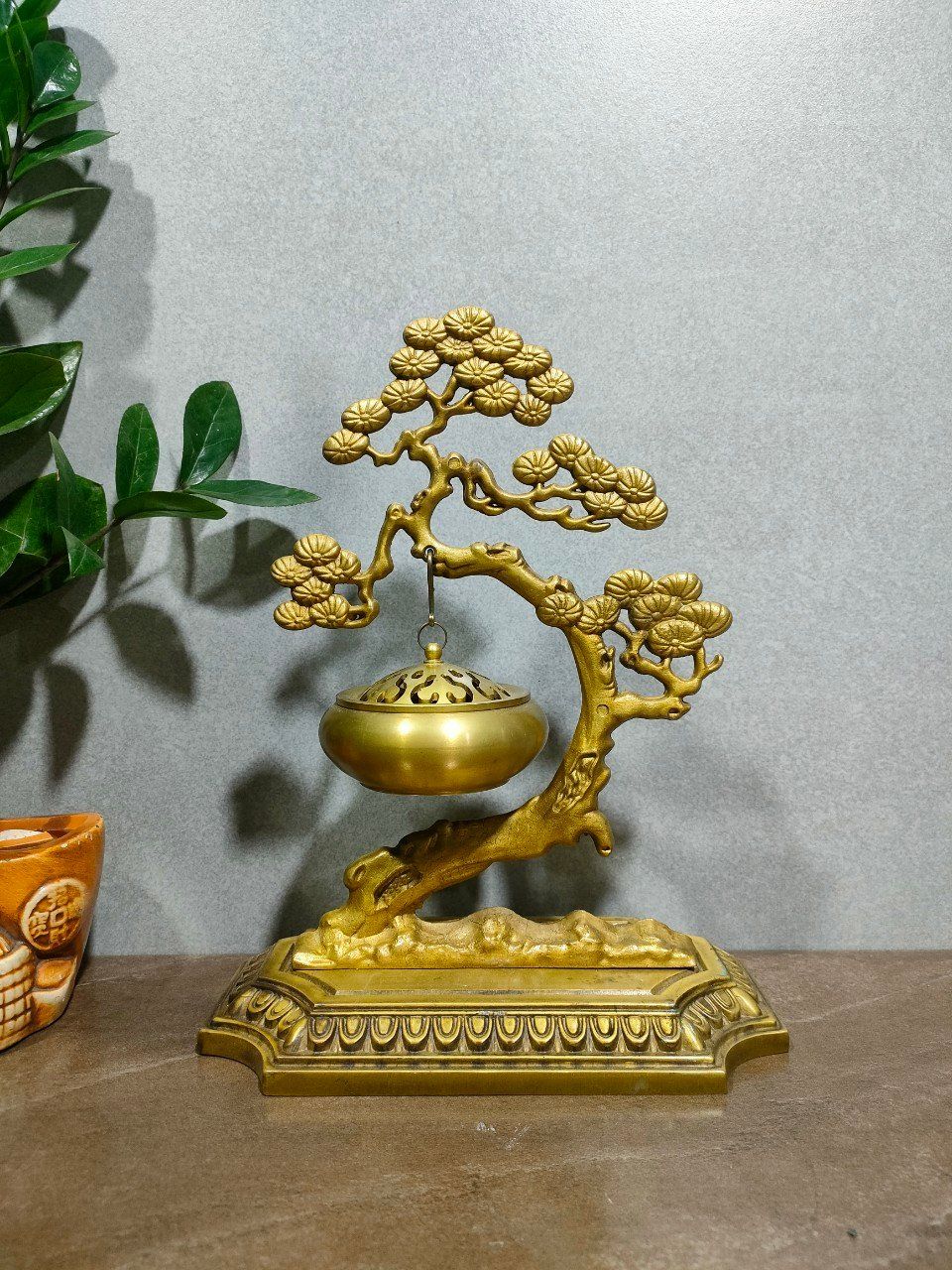  XÔNG TRẦM TREO CÂY TÙNG VÀNG (TẶNG NỤ TRẦM) 