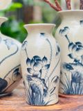  BÌNH MEN RẠN HOẠ TIẾT HOA SEN 