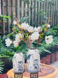  BÌNH HOA MEN RẠN HOẠ TIẾT HOA SEN (MẪU H32) 