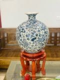  BÌNH HÚT LỘC HOA DÂY MEN RẠN GIẢ CỔ 