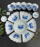  SET BÁT ĐĨA 7 MÓN VẼ HOẠ TIẾT TINH XẢO 