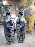  LỘC BÌNH MEN RẠN HOẠ TIẾT CÁ CHÉP 1M6 