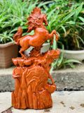  TƯỢNG SONG MÃ UYÊN ƯƠNG 40CM 