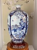  BÌNH HÚT LỘC SƠN THUỶ DÁNG BÍ 50CM 