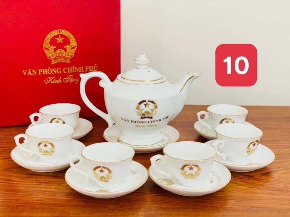  [ĐẶC BIỆT] BỘ ẤM CHÉN VĂN PHÒNG CHỈNH PHỦ 