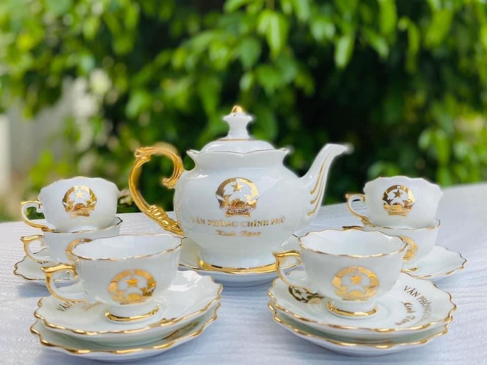  [ĐẶC BIỆT] BỘ ẤM CHÉN VĂN PHÒNG CHỈNH PHỦ 
