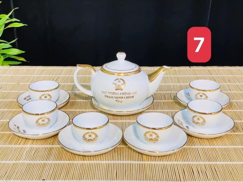  [ĐẶC BIỆT] BỘ ẤM CHÉN VĂN PHÒNG CHỈNH PHỦ 