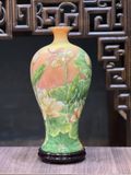  MAI BÌNH TÀI LỘC VẼ SEN 3D 50CM 