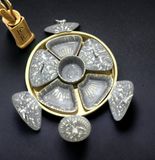  KHAY MỨT TẾT HÌNH HOA ĐÀO MEN CẨM THẠCH 