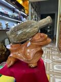  TÁC PHẨM GỖ HOÁ THẠCH (KT 38X34CM) 
