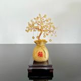  [ĐỒ PHONG THUỶ] TÚI TIỀN TÀI LỘC (25CM) 