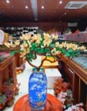  BÌNH TÀI LỘC HOA MẦM TINH THỂ THẠCH ÁNH VÀNG 
