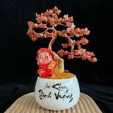  CÂY TÀI LỘC THẠCH ANH DÁNG TRUNG 