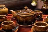  BỘ ẤM CHÉN BÁT TRÀNG MEN HỔ PHÁCH 