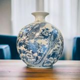  BÌNH HÚT LỘC MEN RẠN HOẠ TIẾT CAO 46CM 
