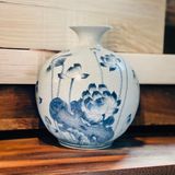  BÌNH HÚT LỘC VẼ SEN THƯỜNG CAO 46CM 