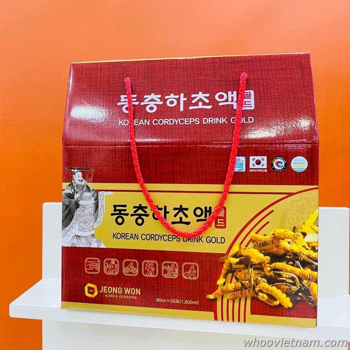  [Hàng Hàn Quốc] NƯỚC ĐÔNG TRÙNG HẠ THẢO JEONG WON 