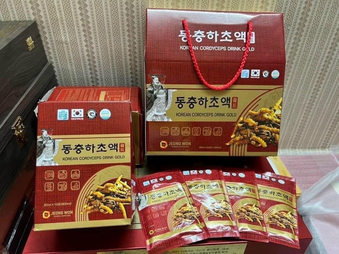 [Hàng Hàn Quốc] NƯỚC ĐÔNG TRÙNG HẠ THẢO JEONG WON 