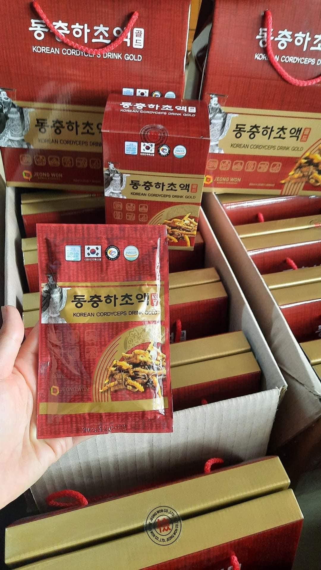  [Hàng Hàn Quốc] NƯỚC ĐÔNG TRÙNG HẠ THẢO JEONG WON 