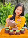  BỘ ẤM CHÉN TỬ SA BÁT TRANG TÍCH NÂU CHỈ ĐỎ 