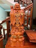  TƯỢNG DI LẶC VẠN SỰ NHƯ Ý GỖ HƯƠNG Kt:12-20-50cm 