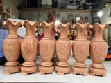  CẶP LỤC BÌNH GỖ HƯƠNG ĐÁ LIỀN KHỐI VÂN ĐẸP 