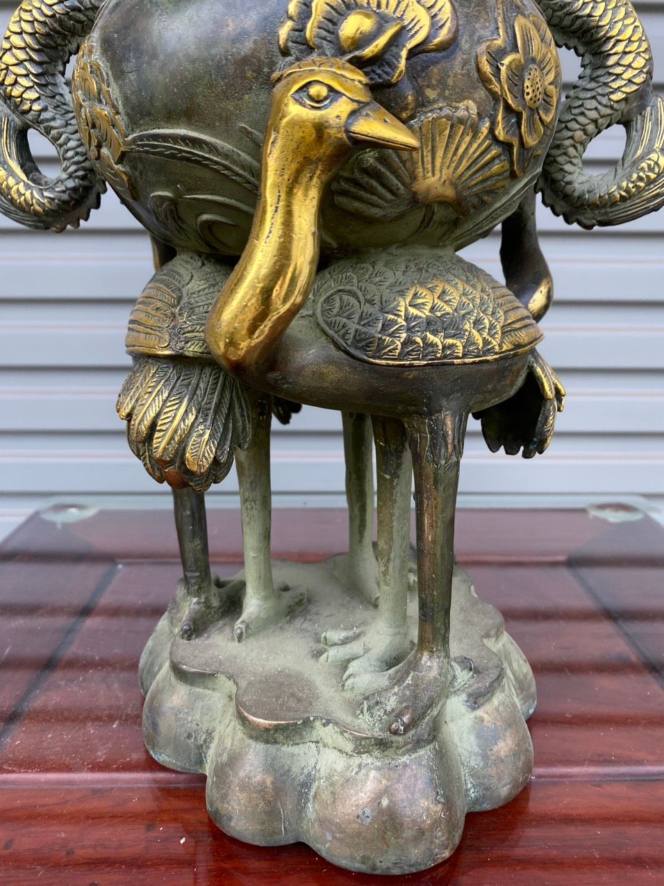  Lư  Tam  Hạc  Quai  Rồng 