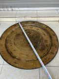  MÂM  ĐỒNG  MẶT  TRỐNG   SIÊU  TO  82cm 