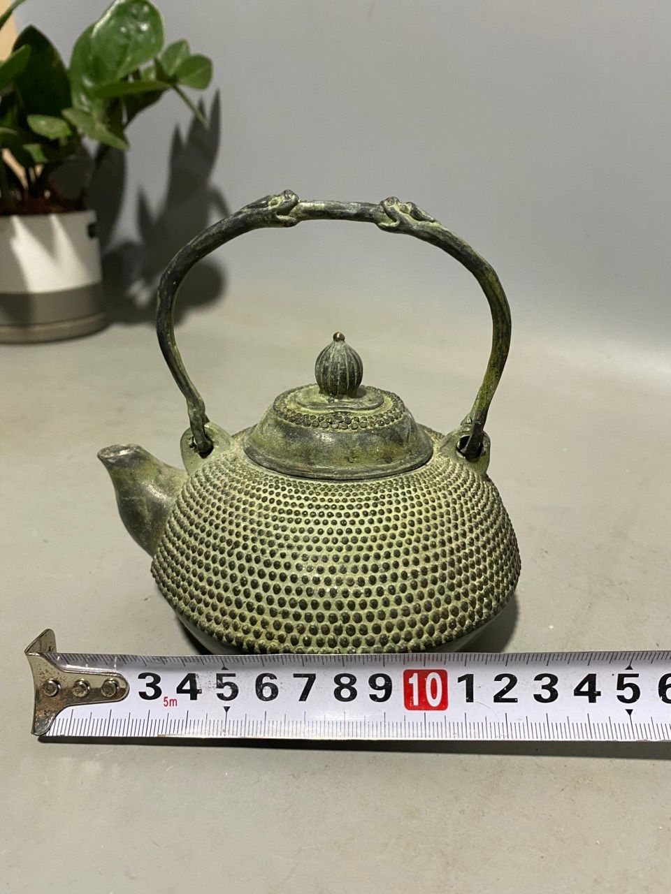  ẤM  ĐỒNG  CŨ 