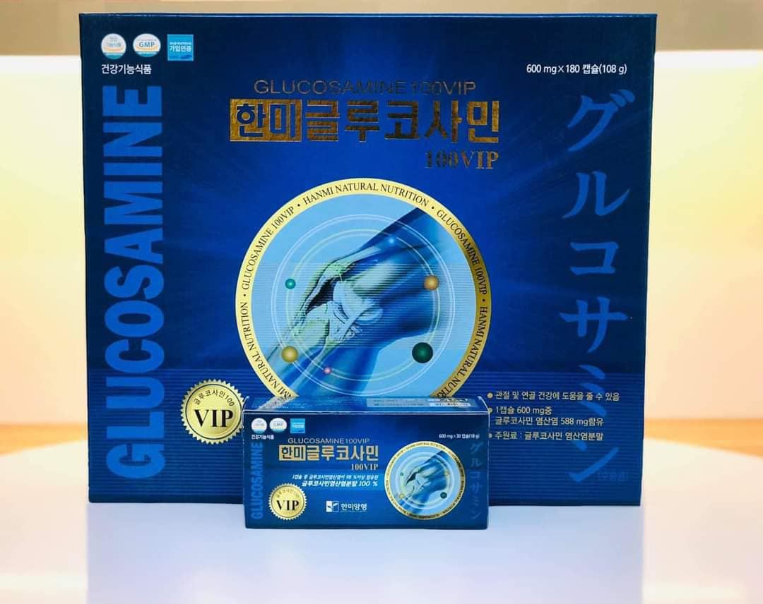  SẢN PHẨM THUỐC BỔ KHỚP VIP GLUCOSAMINE 