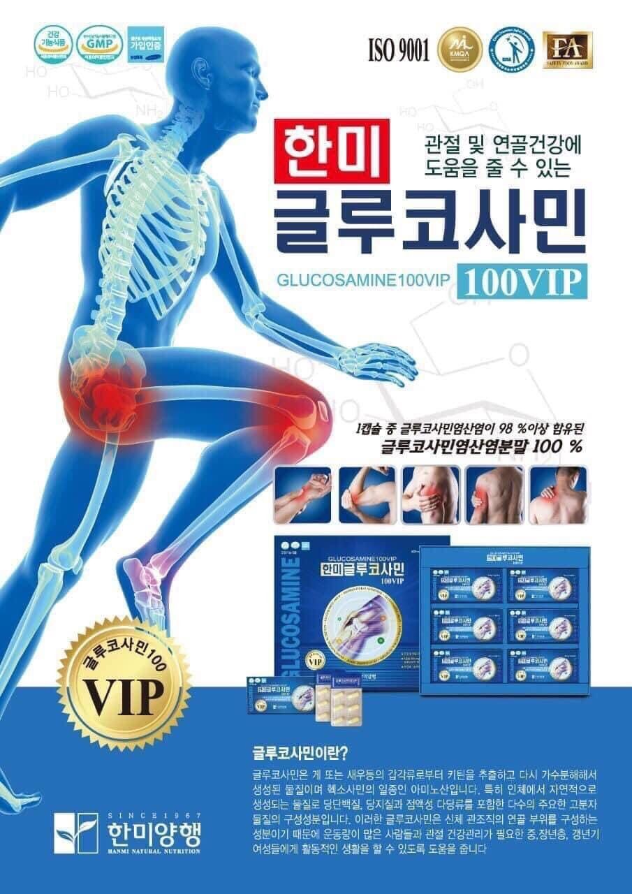  SẢN PHẨM THUỐC BỔ KHỚP VIP GLUCOSAMINE 