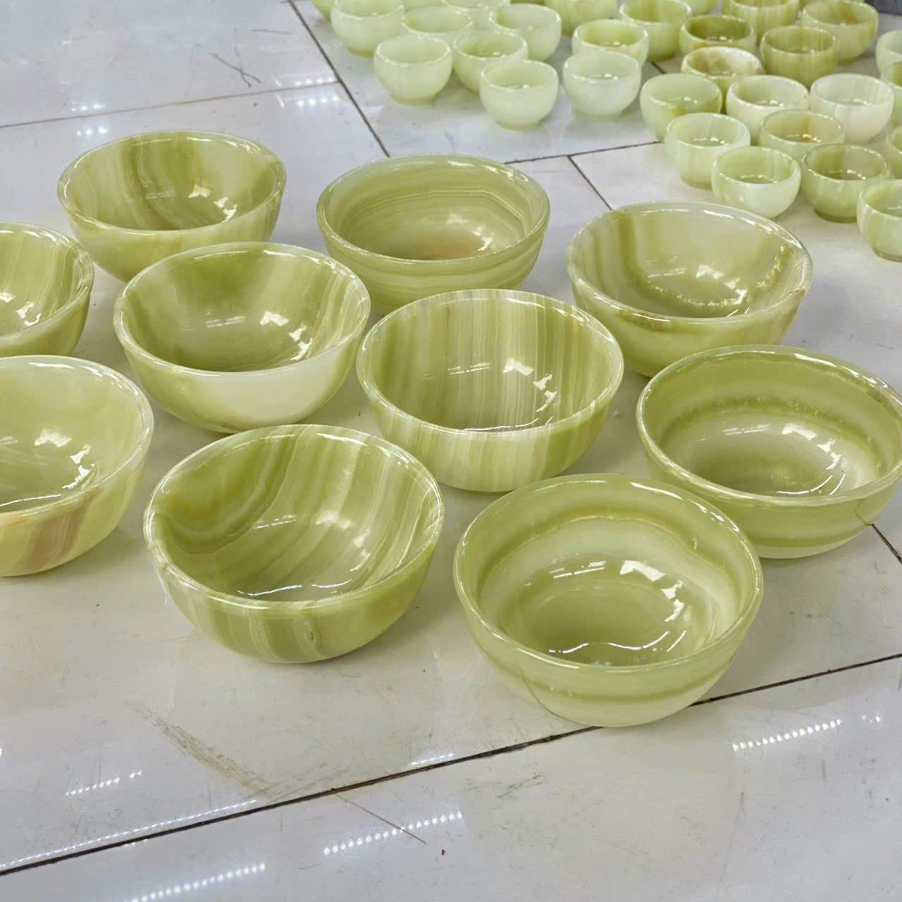  Chén Trà Ngọc Onyx Cao Cấp 