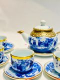  Bộ ấm chén pha chè gốm sứ cao cấp 