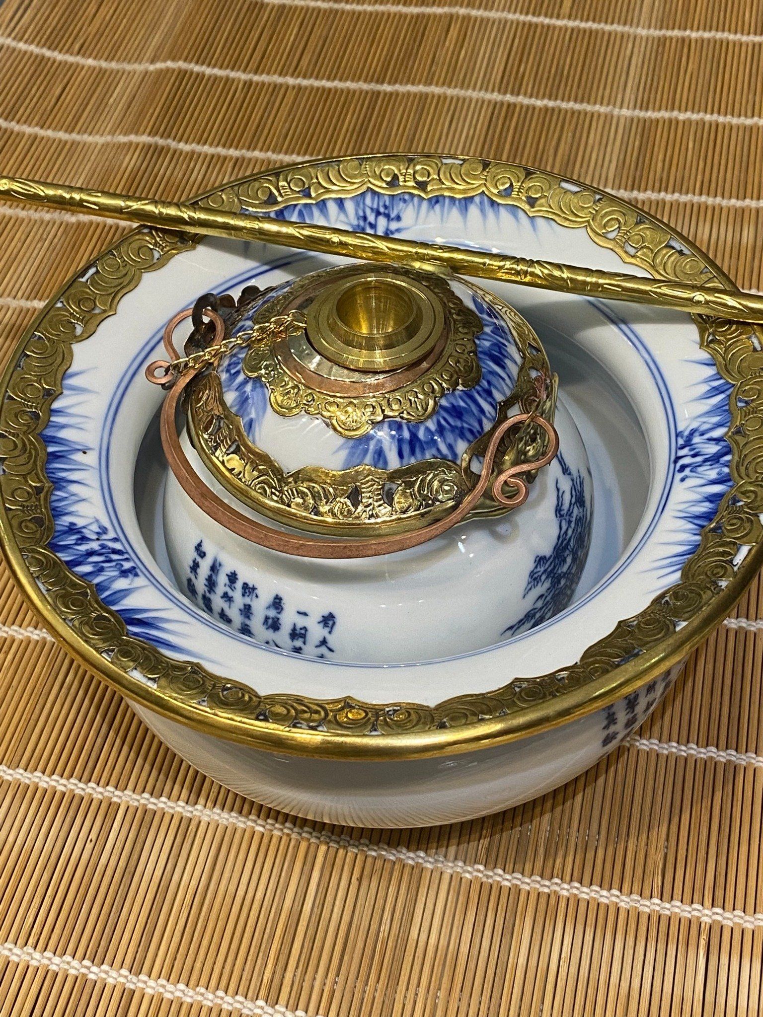  Điếu bát cổ bọc đồng BKCEVN-8033 