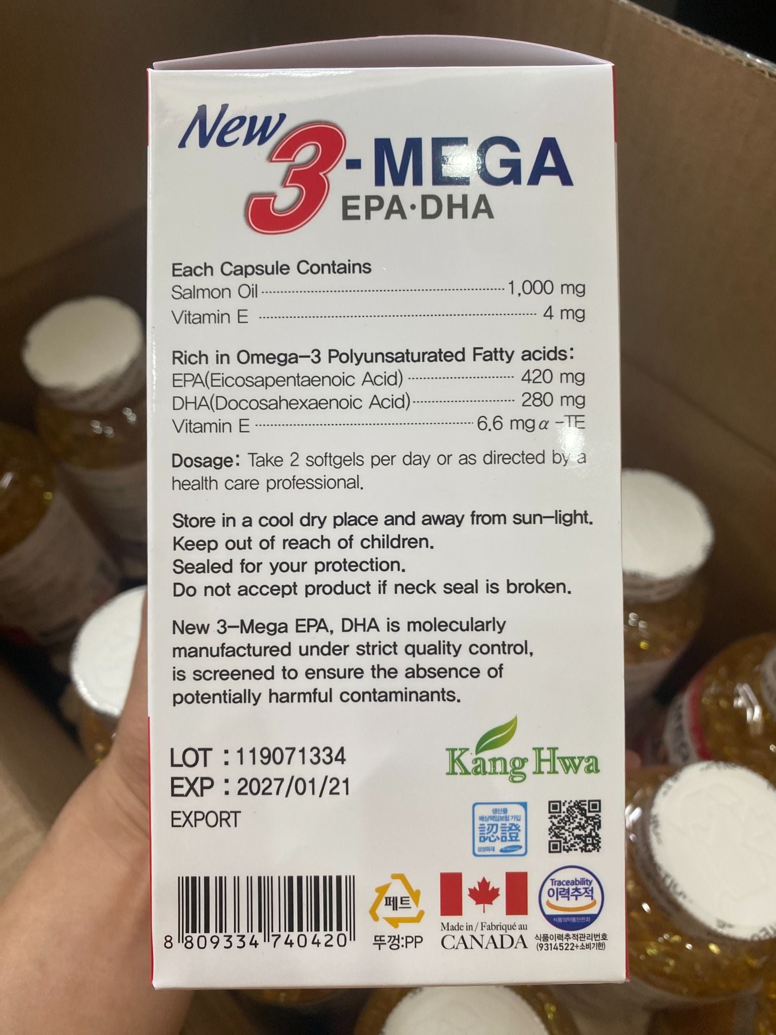  Thuốc Omega 3 Hàn Quốc: Lợi ích sức khỏe từ nguồn dầu cá chất lượng cao 