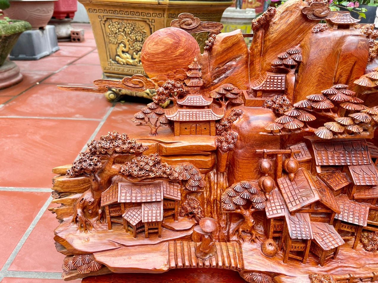  Điêu khắc Gỗ Tiểu Cảnh Thiên Nhiên - Trang Trí Tuyệt Vời Cho căn phòng của bạn 