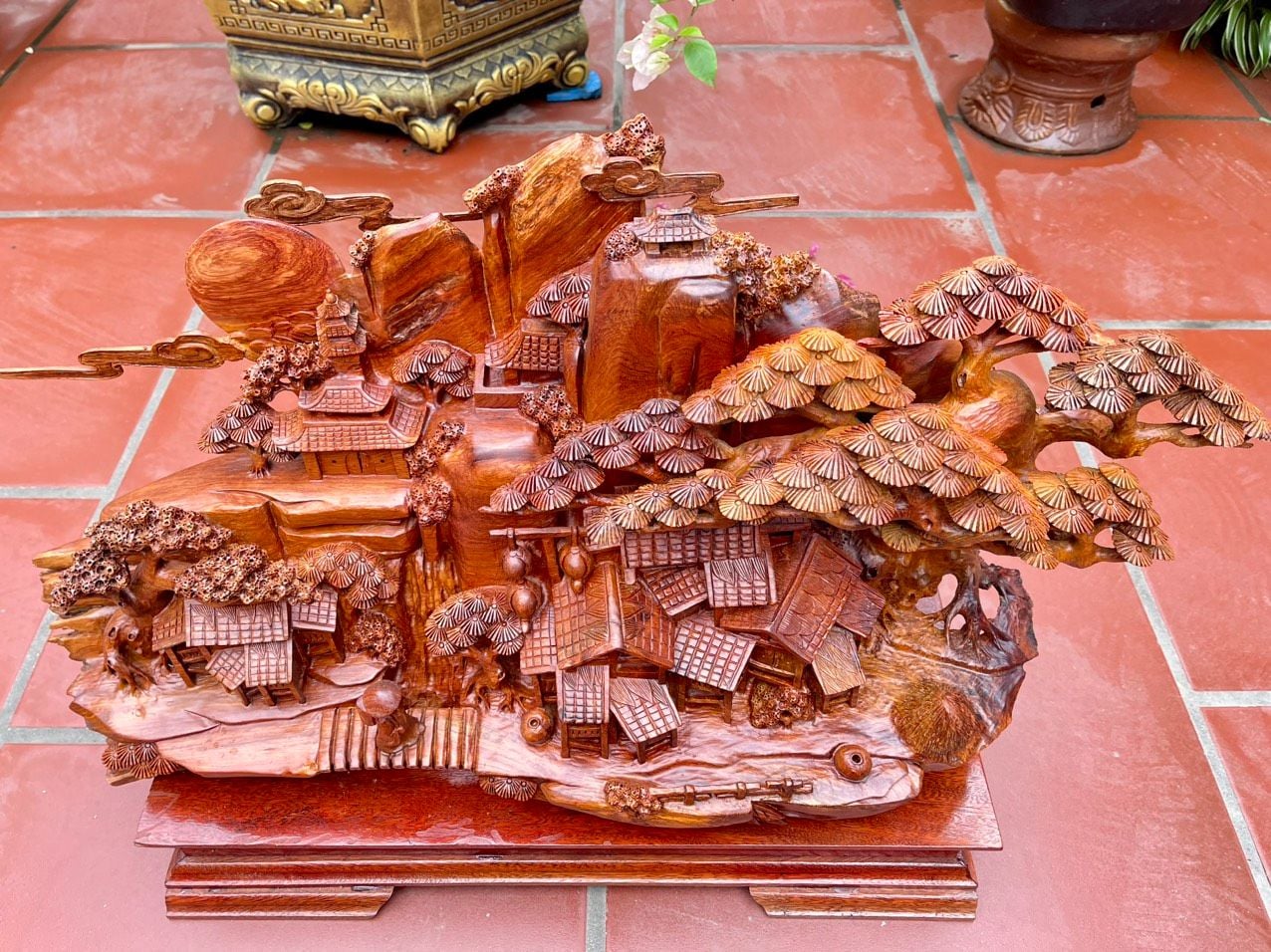  Điêu khắc Gỗ Tiểu Cảnh Thiên Nhiên - Trang Trí Tuyệt Vời Cho căn phòng của bạn 