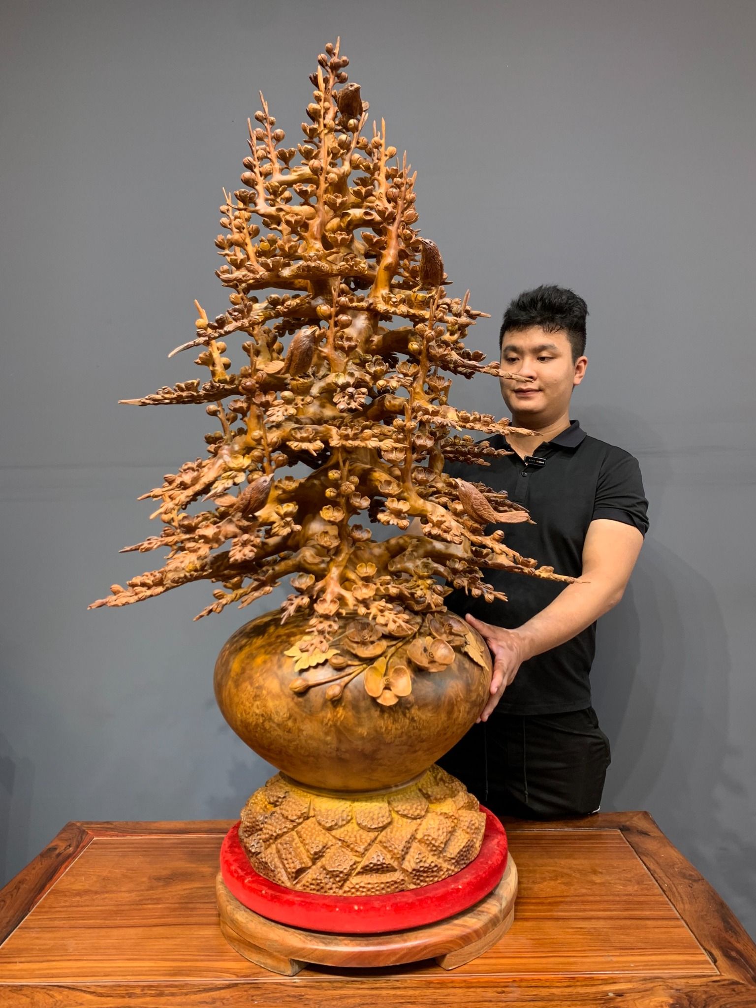  Bình hoa mai Phú quý 