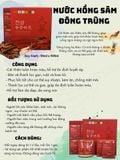  Nước Hồng Sâm Đông Trùng 