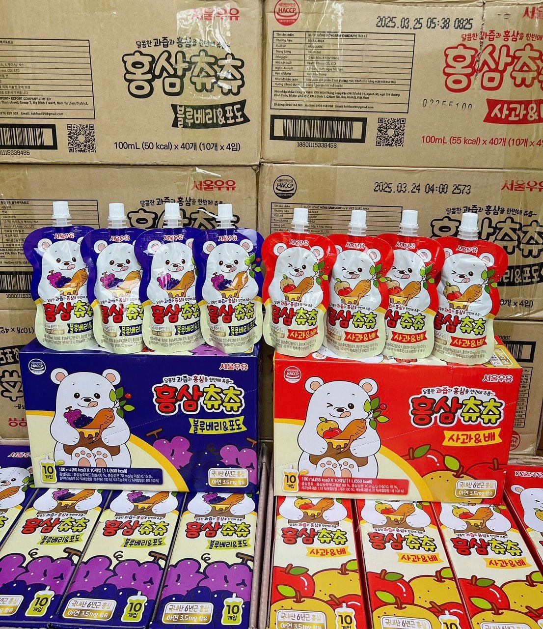 Chachu Sam HỒNG SÂM CHUCHU – Siêu Thị Bảo Khánh