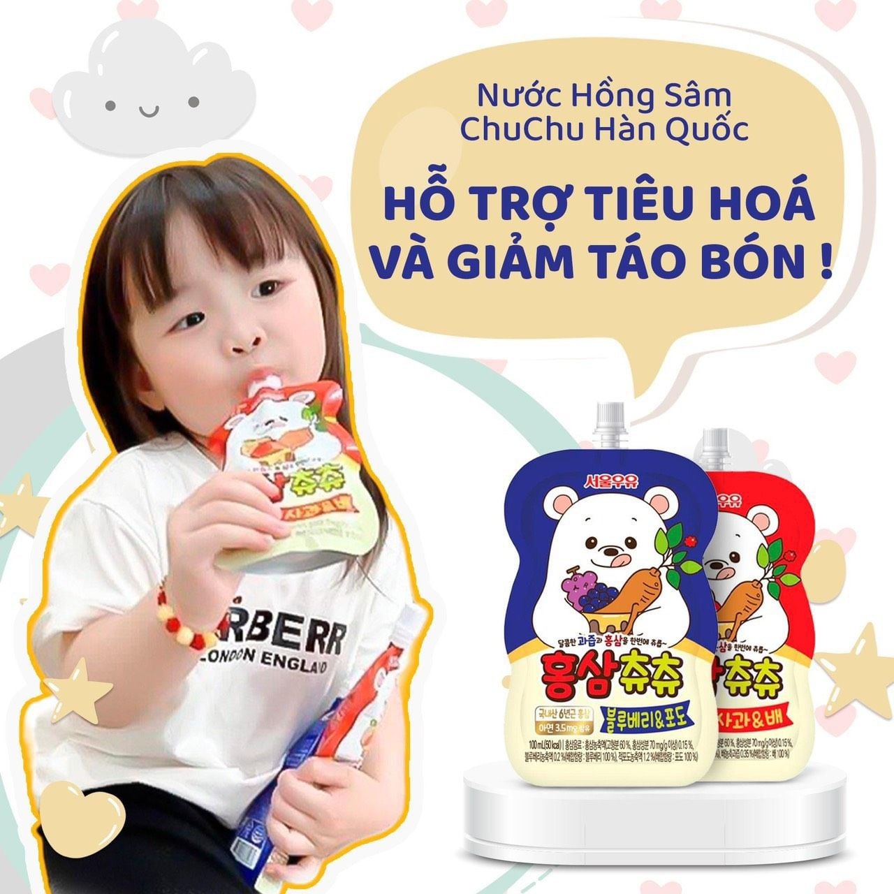 Chachu Sam HỒNG SÂM CHUCHU – Siêu Thị Bảo Khánh