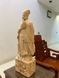  Tượng Khổng Minh gỗ Ngọc Am LK 