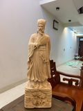  Tượng Khổng Minh gỗ Ngọc Am LK 