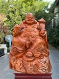  Tượng Phật Di Lặc Gỗ Hương Đá 