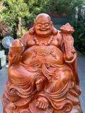  Tượng Phật Di Lặc Gỗ Hương Đá 