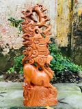  Tượng Đạt Ma Bay Gỗ Hương 