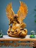  Đại bàng săn mồi (đục kỹ) - Gỗ hương ta 